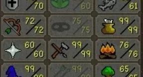 Conta Osrs Cbt 91 com 5 skill capes