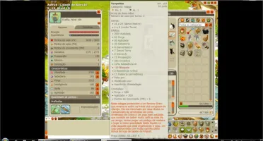 CONTA DOFUS - ECAFLIP NÍVEL 199 (SCROLLADO/BEM EQUIPADO)