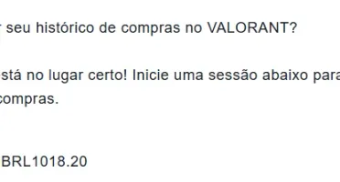 Conta Valorant - R$1018.20 em Skins