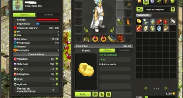 SRAM LVL 155 COM KRAMKRAM NO DOFUS TOUCH PANDAWO
