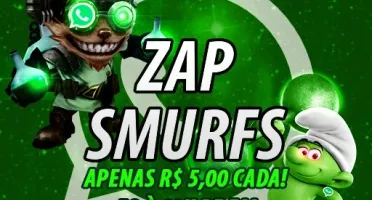 SMURFS BARATINHAS LOL - 50~60K EA