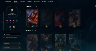 conta smurf baratinha G5