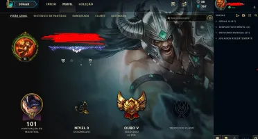 conta smurf baratinha G5