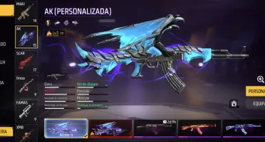 Conta de free fire gemada e barata
