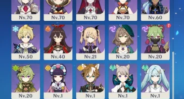 Conta - AR 59 - 16 Personagens 5* - 4 Arcontes - 11 Armas 5*