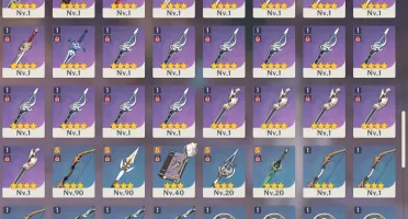 Conta - AR 59 - 16 Personagens 5* - 4 Arcontes - 11 Armas 5*