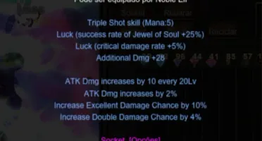 Megamu Itens Elf Topados