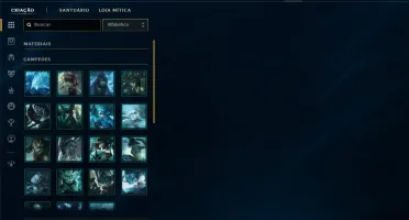Unranked com 31 Champs e 4 Skins