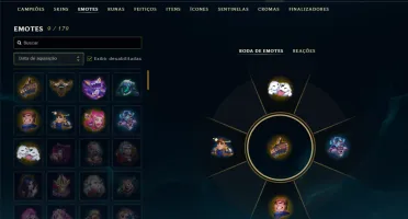 Unranked com 31 Champs e 4 Skins