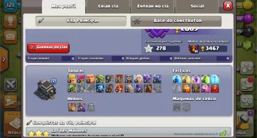 Clash of Clans Cv 9 Bem Upado.