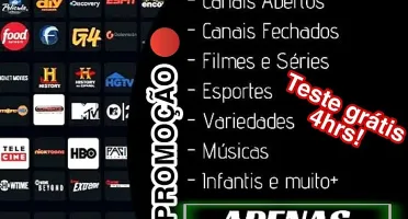 IPTV P2P TOP TESTE 4 HRS