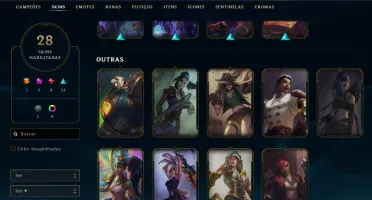 Conta League of Legends + Valorant