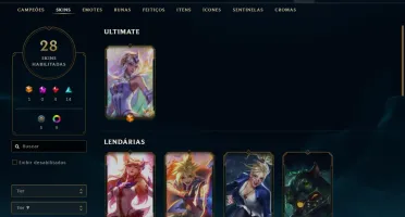 Conta League of Legends + Valorant