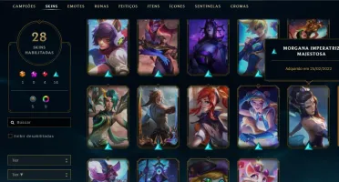 Conta League of Legends + Valorant