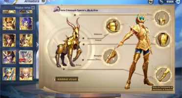 Conta Saint Seiya