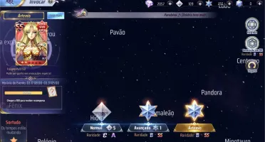 Conta Saint Seiya