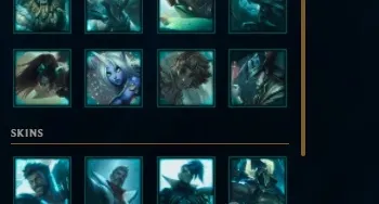 Conta de LoL com 3 skins prestígios