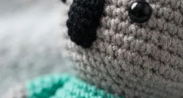 Coala de Camisa Verde em Amigurumi