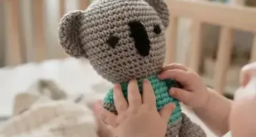 Coala de Camisa Verde em Amigurumi