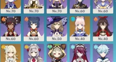 ayaka, jean, qiqi e kokomi e arco T5