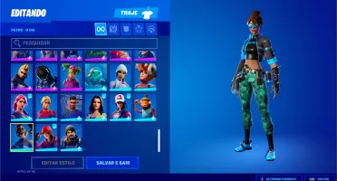 Conta Fortnite com Salve o Mundo mais jogos da Epic.