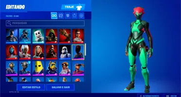 Conta Fortnite com Salve o Mundo mais jogos da Epic.