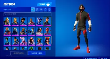 Conta Fortnite com Salve o Mundo mais jogos da Epic.