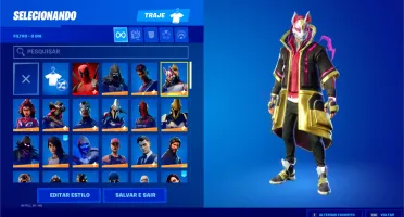 Conta Fortnite com Salve o Mundo mais jogos da Epic.