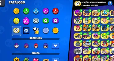 Conta Brawl Stars Com Skins Muito Raras!