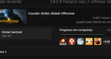 Conta Cs:Go Com 6800 Horas ✅
