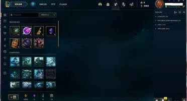 SMURF CRIADA EM 2013 (4 SKINS VITORIOSAS)