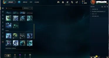 SMURF CRIADA EM 2013 (4 SKINS VITORIOSAS)