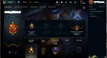 SMURF CRIADA EM 2013 (4 SKINS VITORIOSAS)