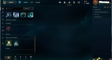 SMURF CRIADA EM 2013 (4 SKINS VITORIOSAS)