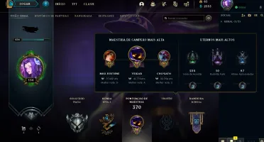 Conta do lol Smurf