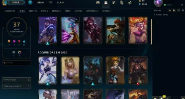 Conta do lol Smurf