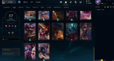 Conta do lol Smurf