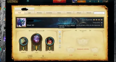 Conta Level 30 League of Legends 28 Campeões 5skins