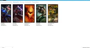 Conta Level 30 League of Legends 28 Campeões 5skins