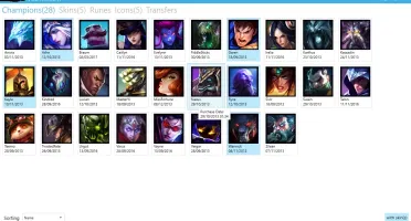 Conta Level 30 League of Legends 28 Campeões 5skins
