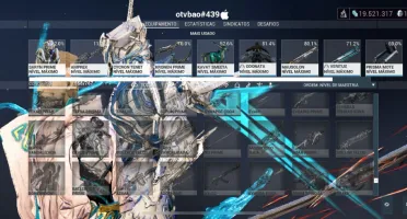 Conta warframe mr30 endgame