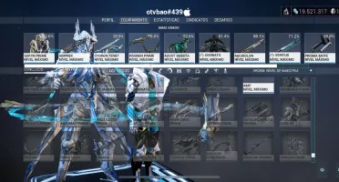 Conta warframe mr30 endgame