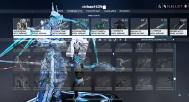 Conta warframe mr30 endgame