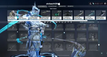 Conta warframe mr30 endgame