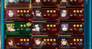 Conta Naruto Online