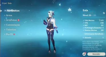 Eula AR 11 + Song of Broken Pines (Assinatura)