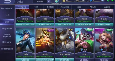 Conta Mobile Legends - Emblema magico 60