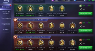 Conta Mobile Legends - Emblema magico 60