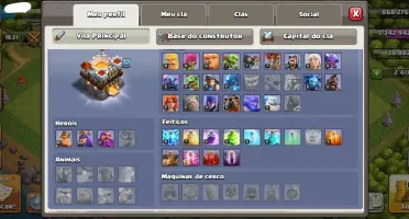 Vendo conta de Clash of Clans CV11 top!!!