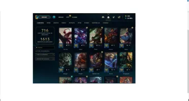 Conta LoL, 668 skins e todos os campeões + conta valorant